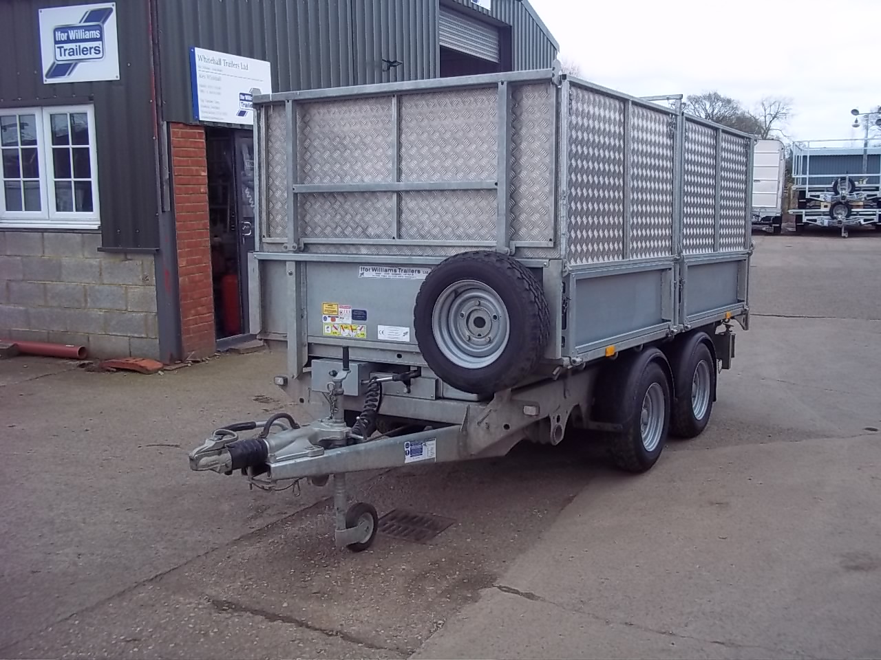 SOLD: 2019 Ifor williams TT3017 Tipping trailer