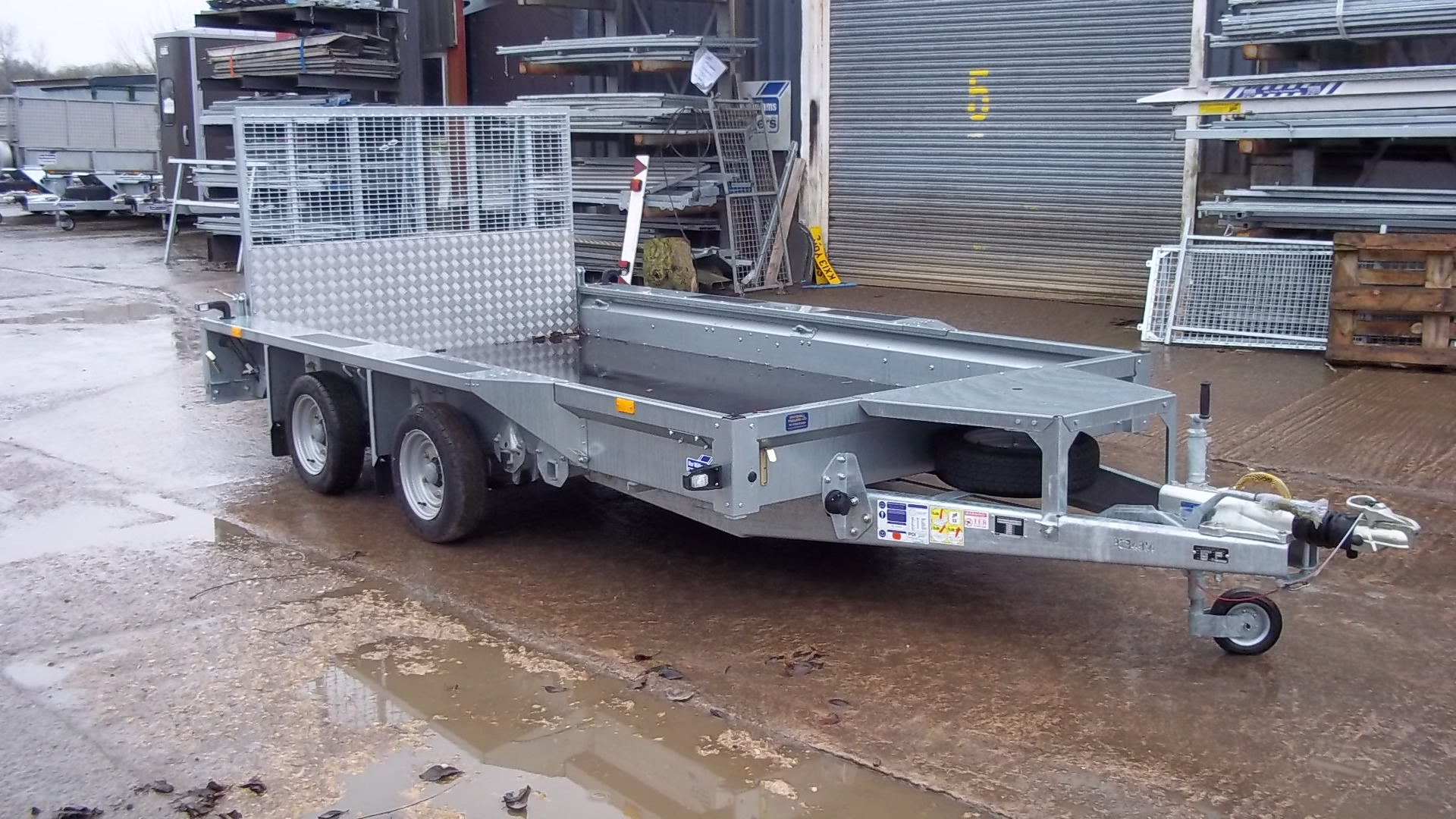 For Sale: Ifor william GX126 Plant Trailer